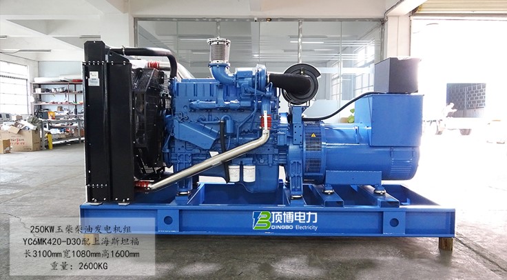 頂博喜訊：公司新簽訂德天化工150KW柴油發電機組