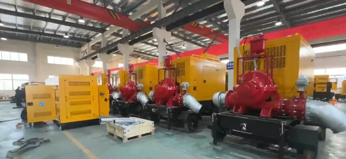 頂博大流量排水搶險車